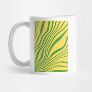 70's groovy wavy pattern Mug